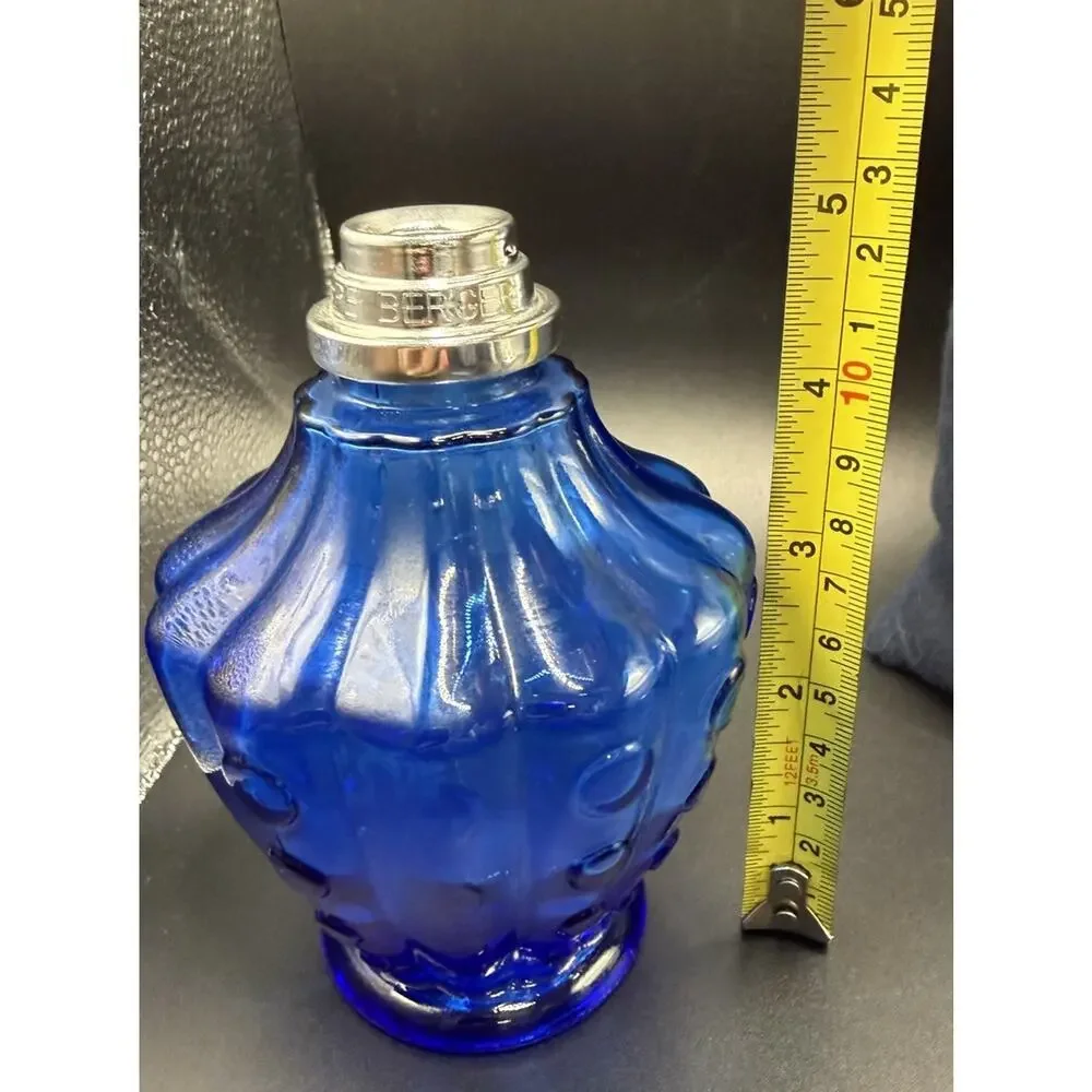 Lampe Berger Paris Fragrance Diffuser France Cobalt Blue Clochette Burn Vintage